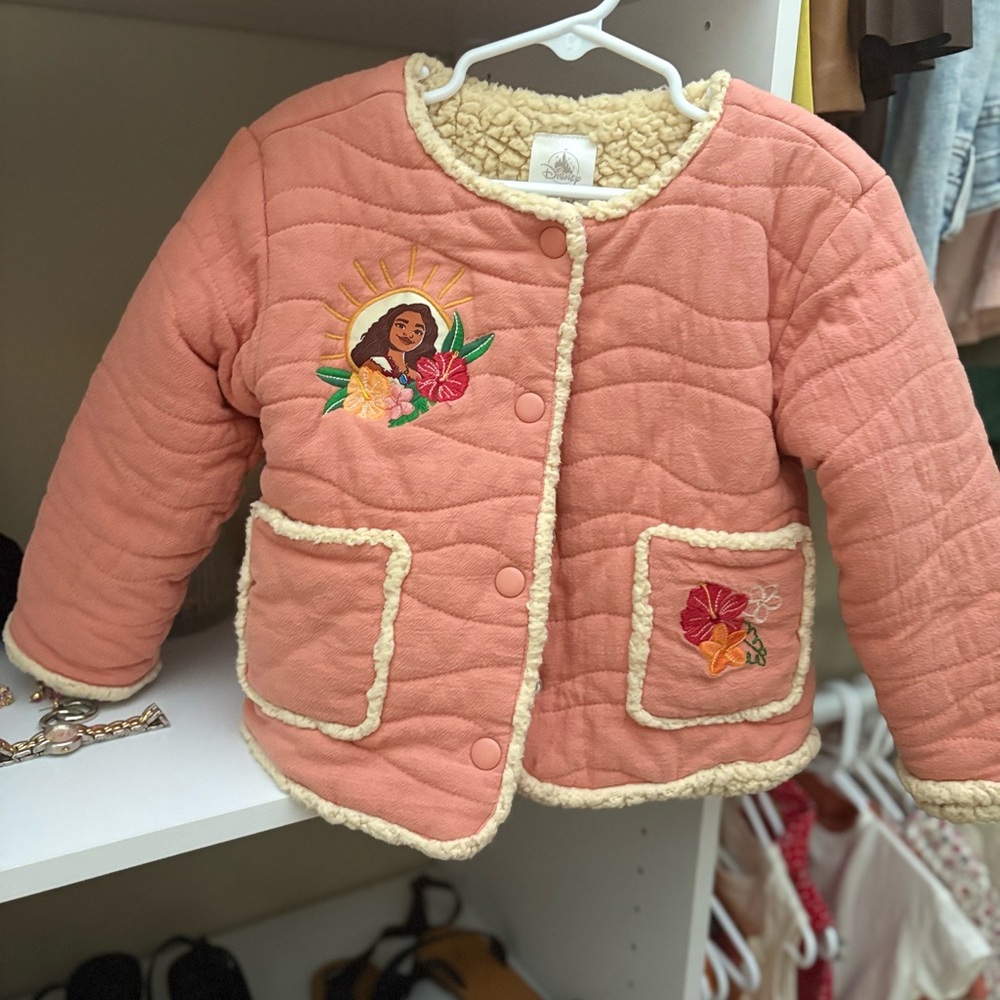 Disney Moana Quilted Jacket